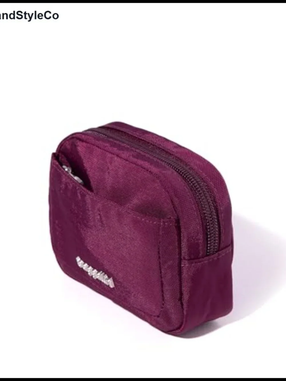 Lightweight Nylon Mini Cosmetic Pouch Travel Makeup Organizer Bag
